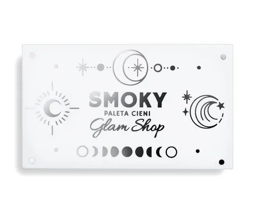 Glam Shop GlamBOX, Paleta cieni do powiek `Smoky` - 3