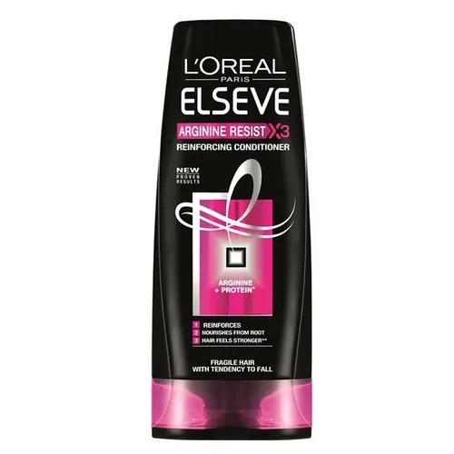 L'Oreal Paris Elseve Arginine Resist x3, Odżywka wzmacniająca do włosów osłabionych i z tendencją do wypadania