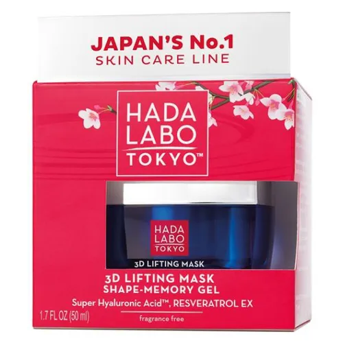 Hada Labo Tokyo 3D Lifting Mask (Liftingująca maska na twarz i szyję)