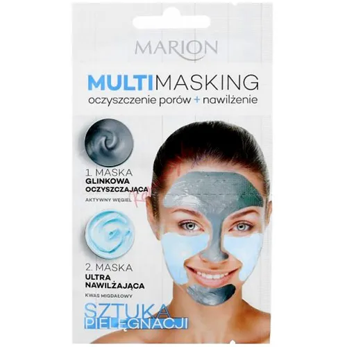 Marion Multimasking, Oczyszczenie porów + nawilżenie