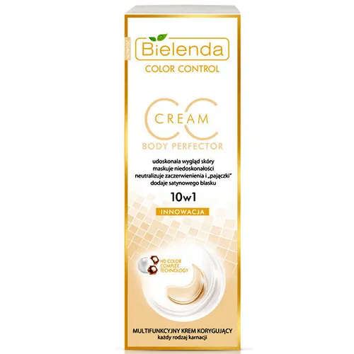 Bielenda Color Control, Body Perfector CC Cream 10 in 1 (Multifunkcyjny krem korygujący do ciała)