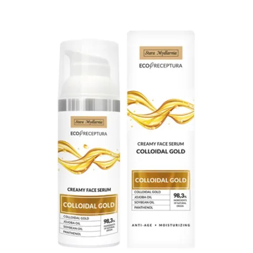 Stara Mydlarnia Eco Receptura, Colloidal Gold, Creamy Face Serum (Złoto Koloidalne, Kremowe serum do twarzy) - 2