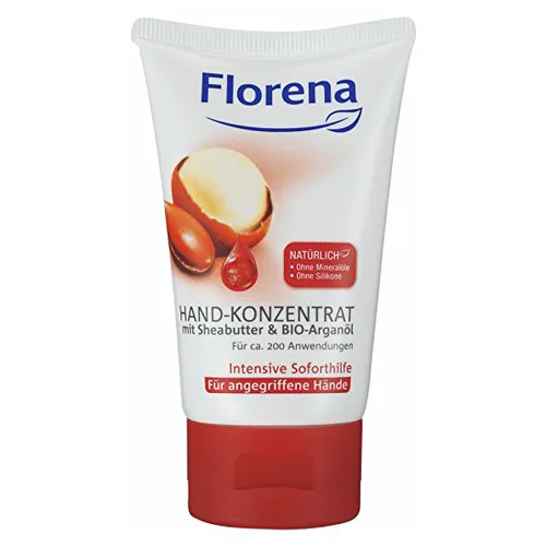 Florena Hand-Konzentrat mit Sheabutter & Arganöl (Krem do rąk z masłem shea i olejem arganowym)