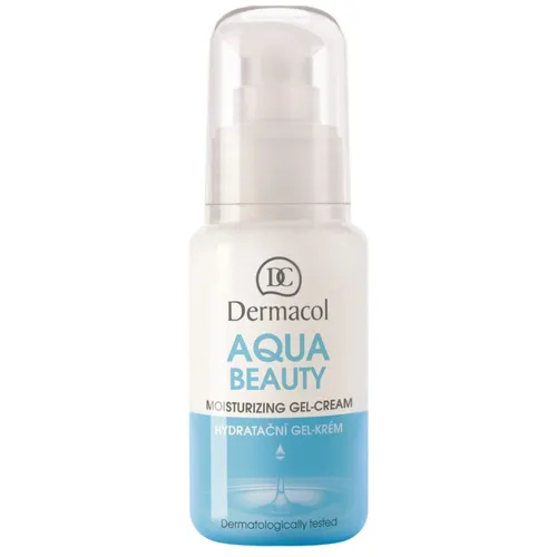 Dermacol Aqua Beauty, Moisturizing Gel-Cream (Nawilżający krem-żel do twarzy)