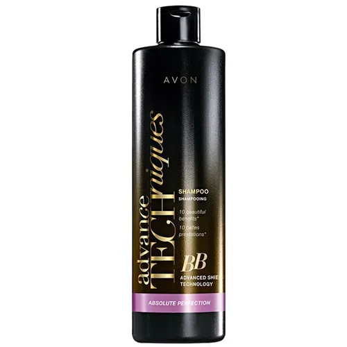 Avon Advance Techniques, Absolute Perfection, BB Balm Shampoo (Upiększający szampon do włosów BB) [Luksusowy szampon regenerująco-ochronny]