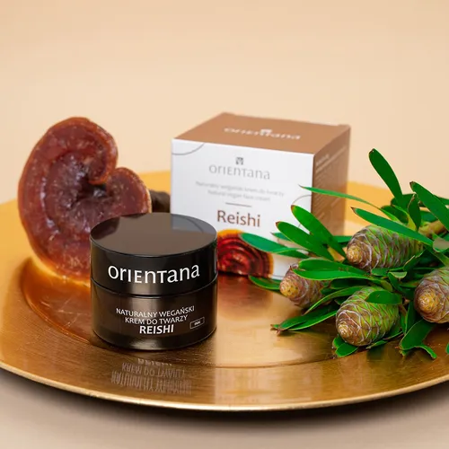 Orientana Reishi, Naturalny wegański krem do twarzy na noc - 3