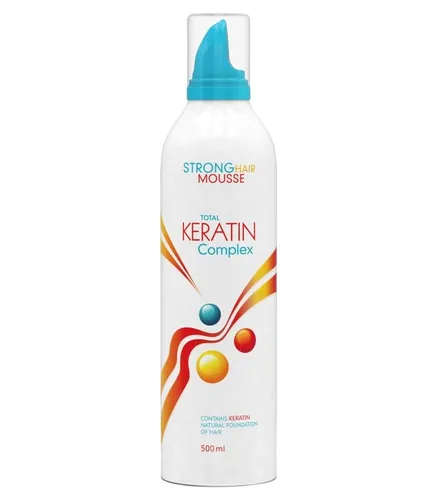 Cece of Sweden Total Keratin Complex, Strong Hair Mousse (Mocna pianka do włosów z keratyną)