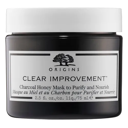 Origins Clear Improvement, Charcoal Honey Mask to Purify and Nourish (Odżywcza maska węglowa z miodem)