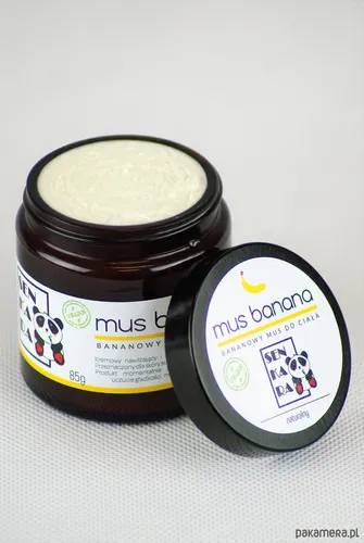 Senkara Bananowy mus do ciała `Mus Banana`