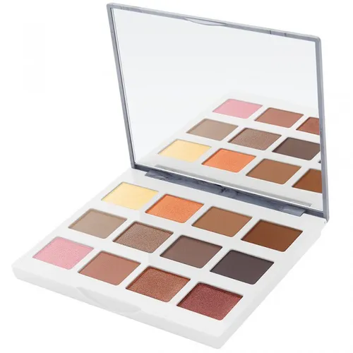 BH Cosmetics Marble Collection, Warm Stone, Eyeshadow Palette (Paleta 12 ciepłych cieni do powiek)