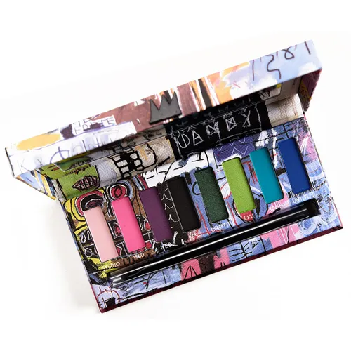 Urban Decay UD Jean - Michel Basquiat, Tenant Eyeshadow Palette (Paleta 8 cieni do powiek z pędzelkiem)