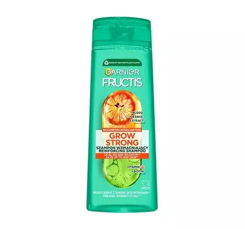 Garnier Fructis, Grow Strong Orange, Reinforcing Shampoo (Wzmacniający szampon do włosów cienkich z ekstraktem z pomarańczy) - 2