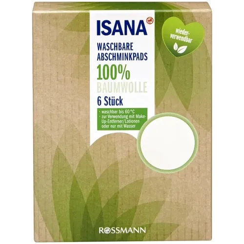Isana Waschbare Abschminkpads (Wielorazowe płatki do demakijażu)