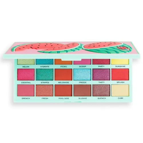 I Heart Revolution Tasty, Watermelon Eyeshadow Palette (Paleta cieni do powiek)