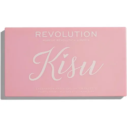 Revolution Beauty (Makeup Revolution) Makeup Revolution x Kisu, Eyeshadow Palette (Paleta cieni do powiek i rozświetlczy) - 3