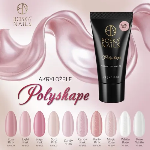 Boska Nails Polyshape, Acrylic Gel UV/LED (Akrylożel) - 2