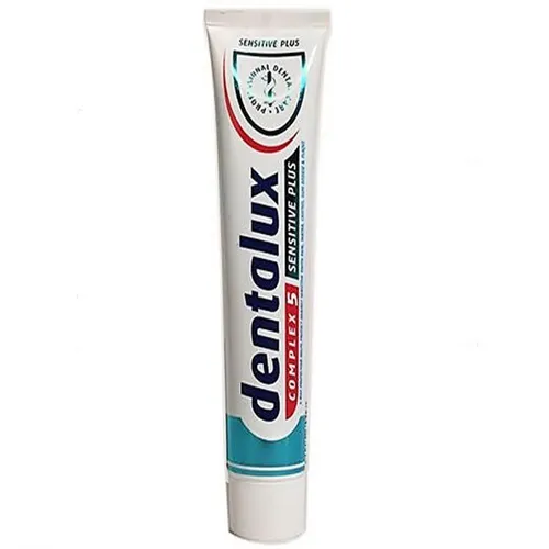 Dentalux Complex 5, Sensitive Plus Zahngel (Pasta do zębów wrażliwych)