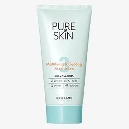 Oriflame Pure Skin, Mattifying And Cooling Face Lotion (Matujący balsam do twarzy (nowa wersja))