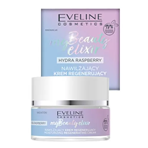 Eveline Cosmetics My Beauty Elixir Hydra Raspberry, Nawilżający krem regenerujący