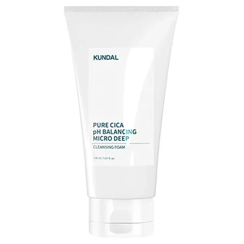 Kundal Pure Cica pH Balancing Micro Deep Cleansing Foam (Równoważąca pianka oczyszczająca)