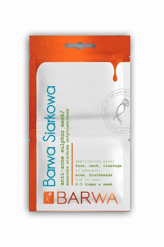 Barwa Siarkowa, Maseczka siarkowa antytrądzikowa