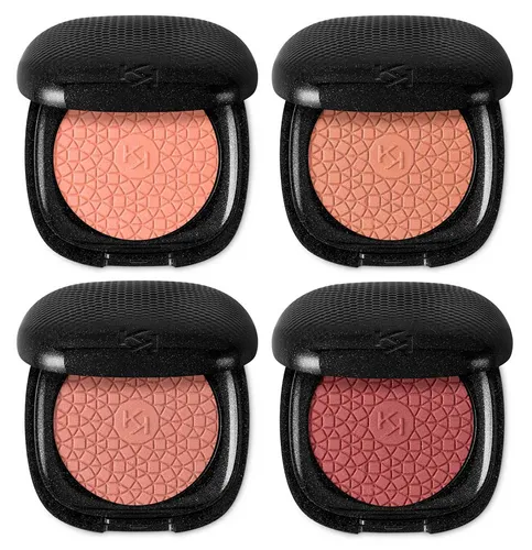 Kiko Milano Dark Treasure, Blush (Kompaktowy róż do policzków z pyłem diamentowym) - 2