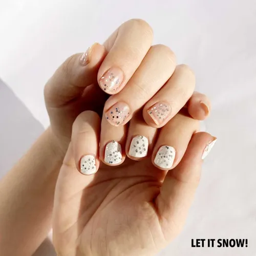 Banana Beauty Make a Wish, Get Glossy Top Coat (Przezroczysty lakier z drobinkami) - 3