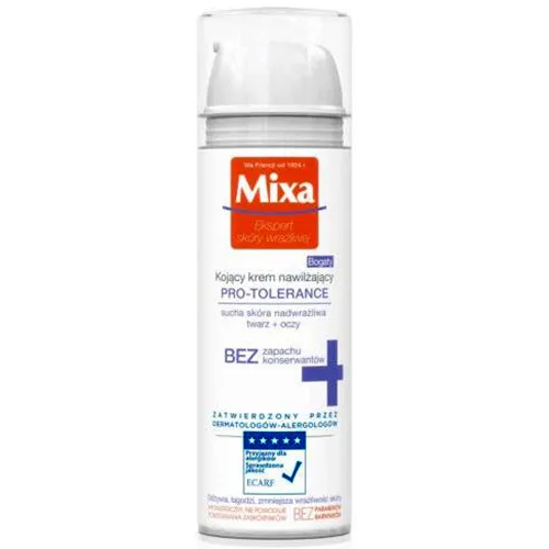 Mixa Pro-Tolerance, Bogaty kojący krem nawilżający