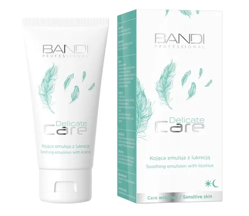 Bandi Delicate Care, Kojąca emulsja do twarzy z lukrecją