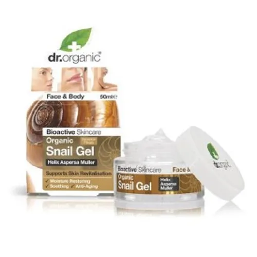 Dr.Organic Organic Snail Gel, Face Cream (Organiczny żel ze śluzem ślimaka)