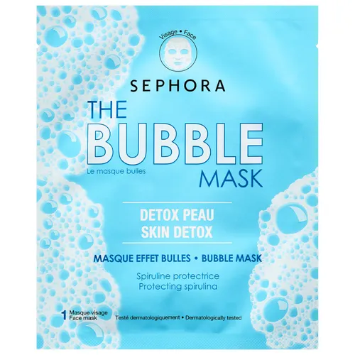 Sephora Collection, The Bubble Mask Skin Detox (Bąbelkująca maska w płachcie)