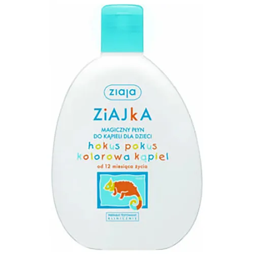 Ziaja Ziajka, Magiczny płyn do kąpieli dla dzieci `Hokus pokus kolorowa kąpiel`