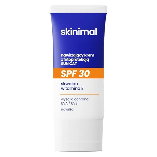 Skinimal Nawilżający krem z fotoprotekcją SPF 30