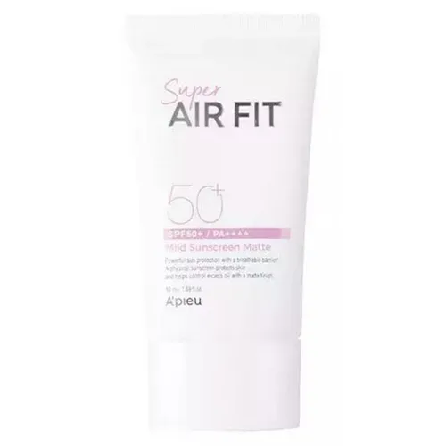 A'pieu Super Air Fit Mild Sunscreen Matte SPF50+/PA++++ (Matujący krem ochronny)