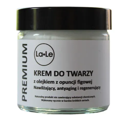 La-Le Premium, Krem do twarzy z olejkiem z opuncji figowej