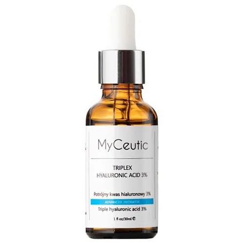 MyCeutic Triplex Hyaluronic Acid 3% (Intensywnie nawilżające serum z potrójnym kwasem hialuronowym)