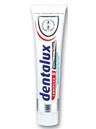 Dentalux Complex 5, Wybielająca pasta do zębów
