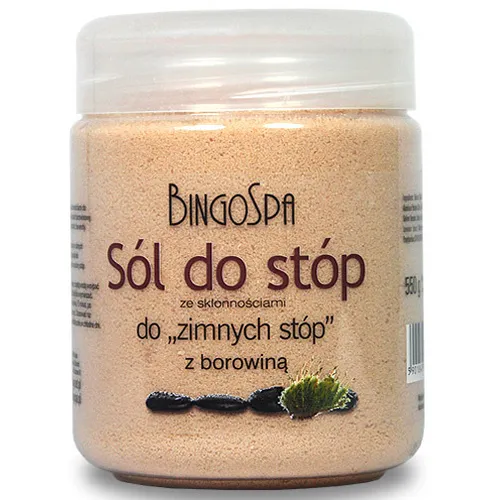 BingoSpa Sól do stóp ze skłonnościami do 'zimnych stóp' z borowiną - 1
