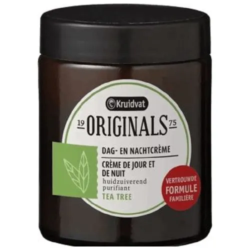 Kruidvat Originals, Dag- En Nachtcreme Huidzuiverend [Creme De Jour Et De Nuit Purifiant] Tea Tree (Krem na dzień i na noc `Drzewo herbaciane`)