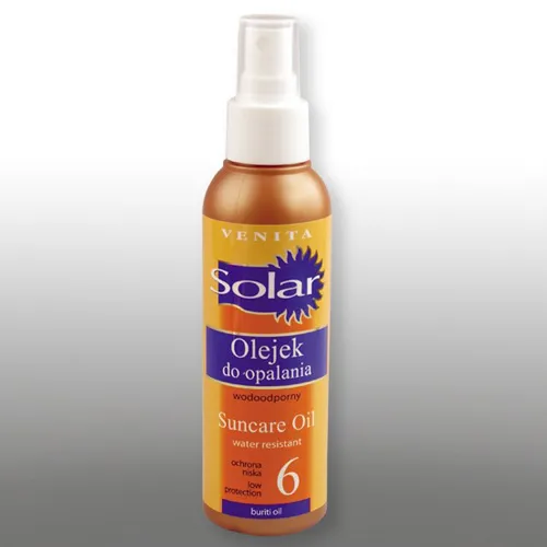 Venita Solar, Olejek do opalania SPF 6