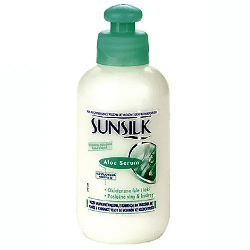 Sunsilk Aloe Serum, Mleczko wzbogacone przeciwko puszeniu się kręconych włosów