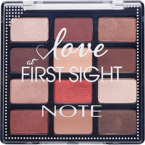 Note Cosmetique Love At First Sight Instant Lovers Eyeshadow Palette (Paletka cieni do powiek)