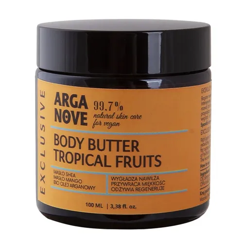 Arganove Body Butter Tropical Fruits (Masło do ciała z mango i marakują)