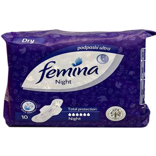 Femina Podpaski higieniczne `Night Ultra Total Protection Maxi` - 2