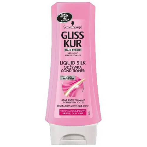 Schwarzkopf Gliss Liquid Silk Conditioner (Odżywka z jedwabiem do włosów matowych i łamliwych (nowa wersja)) - 2