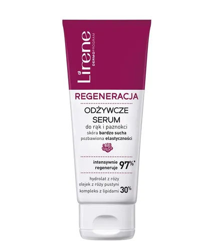 Lirene Dermoprogram Odżywcze serum do rąk i paznokci `Regeneracja`