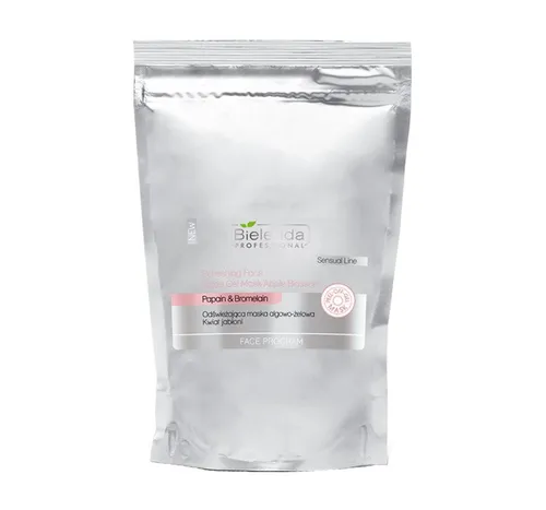 Bielenda Professional Face Program, Refreshing Algae Gel Face Mask Apple Blossom (Odświeżająca maska algowo-żelowa `Kwiat jabłoni`)