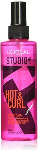 L'Oreal Paris Studio Line, Hot & Curl Termo Spray (Spray do stylizacji włosów)