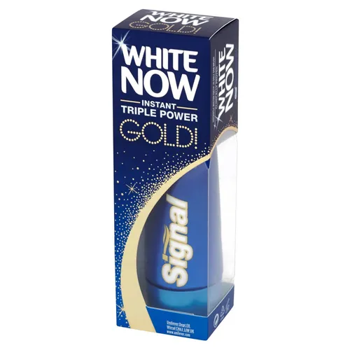 Signal White Now, Gold Instant Triple Power Toothpaste (Wybielająca pasta do zębów) - 1