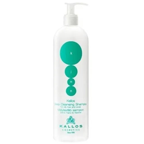 Kallos KJMN, Depp Cleansing Shampoo (Głęboko oczyszczający szampon do włosów)